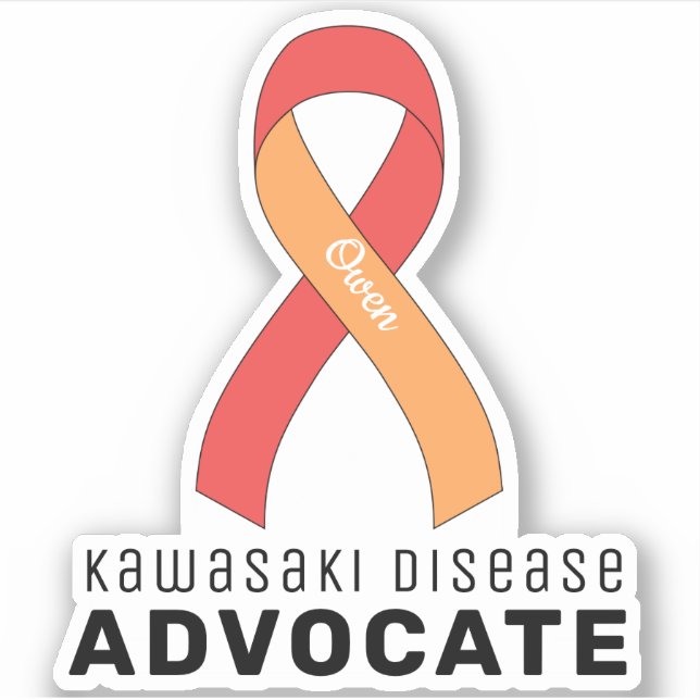 Kawasaki-Syndrom Advocate Vinyl Sticker (Vorderseite)