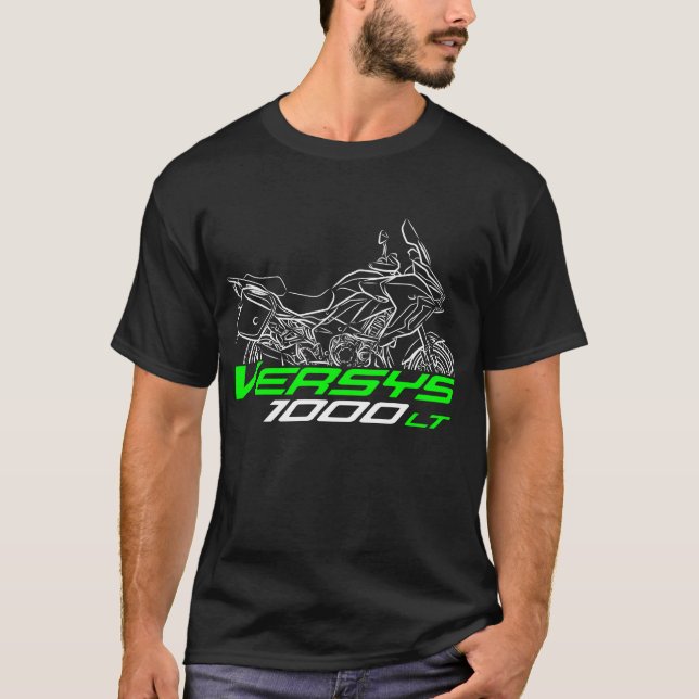 Kawasaki Versys 1000 LT 2019-2024 T-Shirt (Vorderseite)