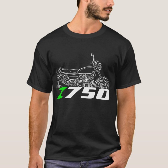 Kawasaki Z750 1976-1980 T-Shirt (Vorderseite)