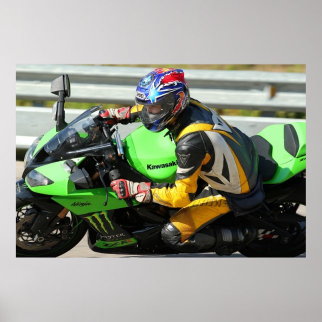 Kawasaki zx10r poster (Vorne)