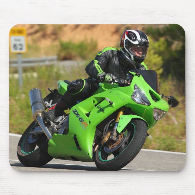 KAWASAKI ZX6R MOUSEPAD (Vorne)