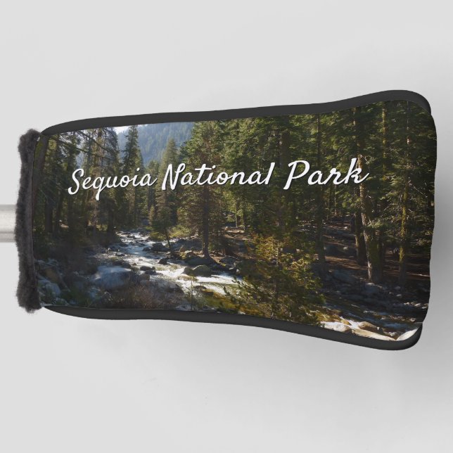Kaweah River im Sequoia-Nationalpark Golf Headcover (Vorderseite)