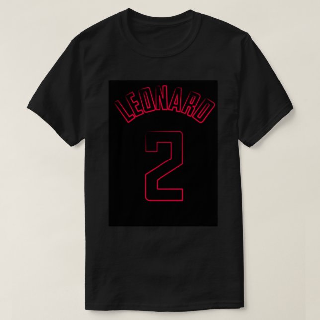 Kawhi Leonard Nr. 2 T-Shirt (Design vorne)
