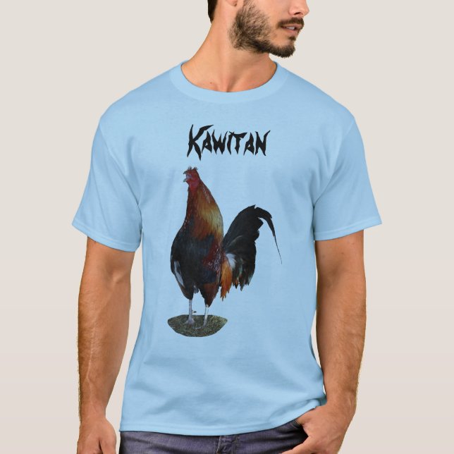 Kawitan grundlegender T - Shirt hellblau (Vorderseite)