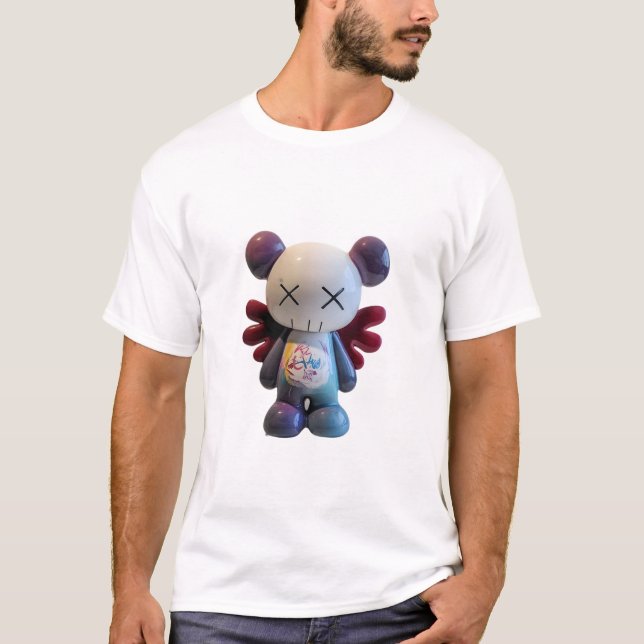 Kaws Engelsflügel T-Shirt (Vorderseite)