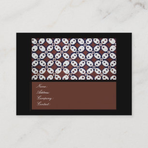 Kawung Batik-Visitenkarte Visitenkarte
