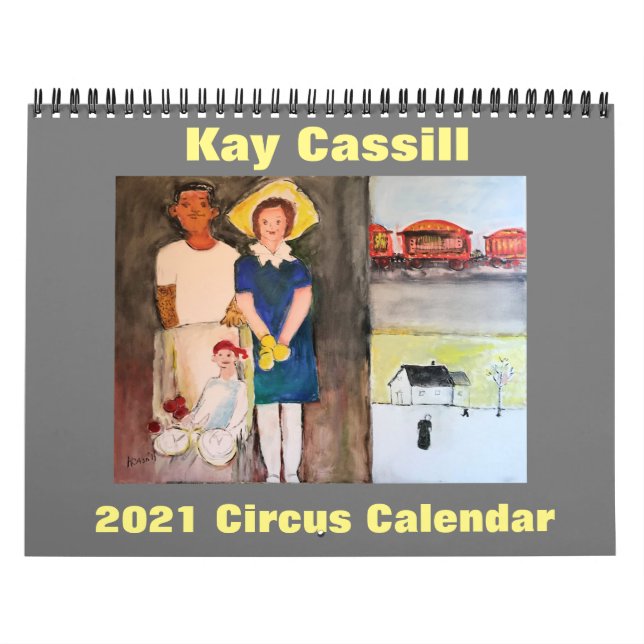 Kay Cassill - 2021 Circus Calendar Kalender (Titelbild)