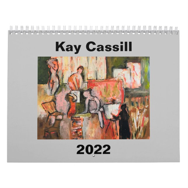 KAY CASSILL 2022 CALENDAR - STUDIO SERIES KALENDER (Titelbild)