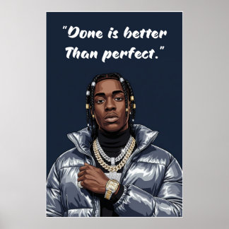 Kay Flock Poster – Fertig ist besser als perfekt