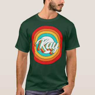 Kay Name Shirt Vintag Kay Circle