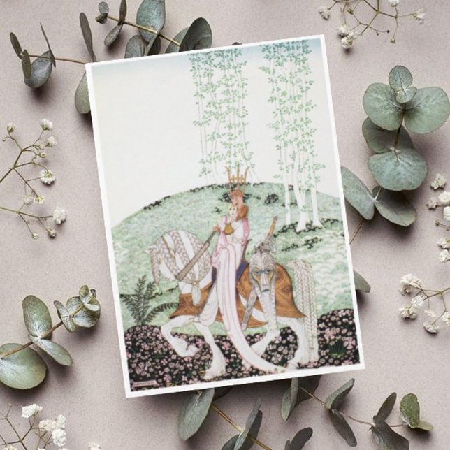 Kay Nielsen dann klebte er sie nieder Karte (Von Creator hochgeladen)