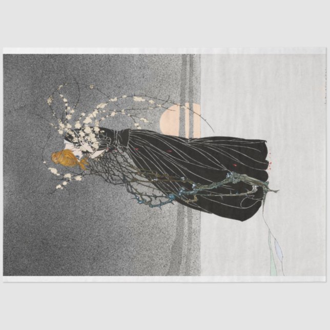 Kay Nielsen "Die Geschichte der Mutter" Seidenpapier (Vorderseite)