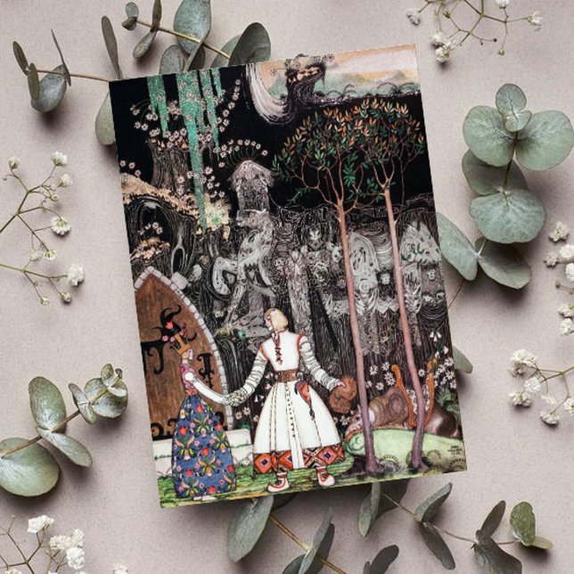 Kay Nielsen Er verabschiedete sich von der Prinzes Karte (Von Creator hochgeladen)