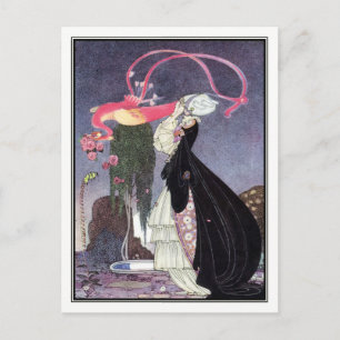 Kay Nielsen - in Pulver und Crinoline Postkarte
