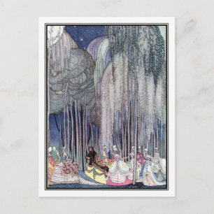 Kay Nielsen - in Pulver und Crinoline Postkarte