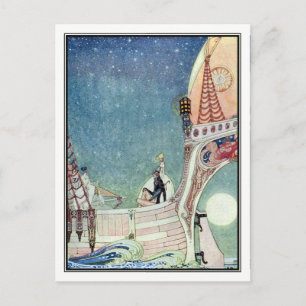 Kay Nielsen - in Pulver und Crinoline Postkarte