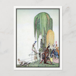 Kay Nielsen - in Pulver und Crinoline Postkarte