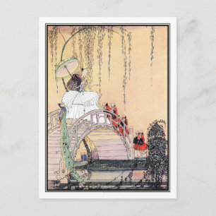 Kay Nielsen - in Pulver und Crinoline Postkarte