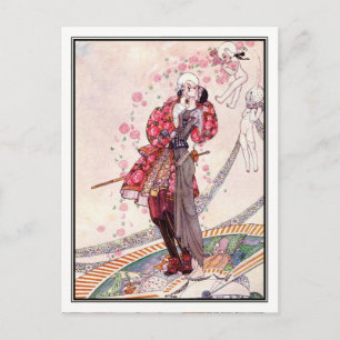 Kay Nielsen - in Pulver und Crinoline Postkarte