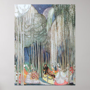 Kay Nielsen von den Zwölf Tanzprinzen Poster