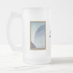 Kay Nielsen Woman Riding Polar Bear Mattglas Bierglas