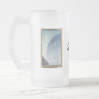 Kay Nielsen Woman Riding Polar Bear Mattglas Bierglas