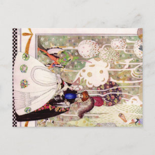 Kay Nielsen's Bluebeard Fairy Tale Postkarte