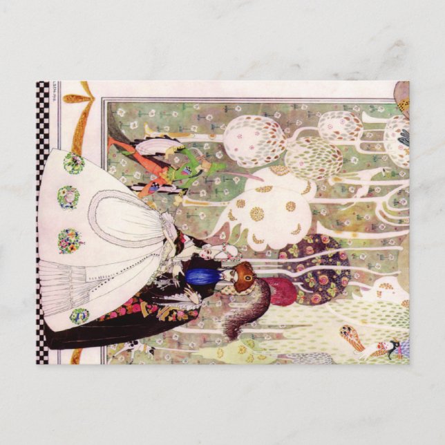 Kay Nielsen's Bluebeard Fairy Tale Postkarte (Vorderseite)