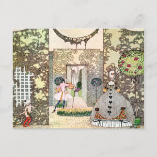 Kay Nielsens Liebe am Nachmittag Postkarte