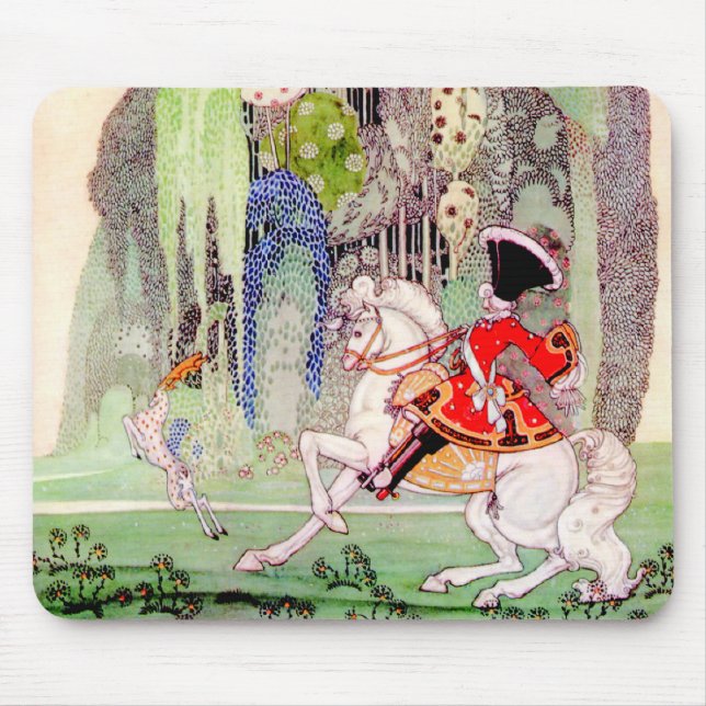 Kay Nielsens Märchenprinz Charming Mousepad (Vorne)