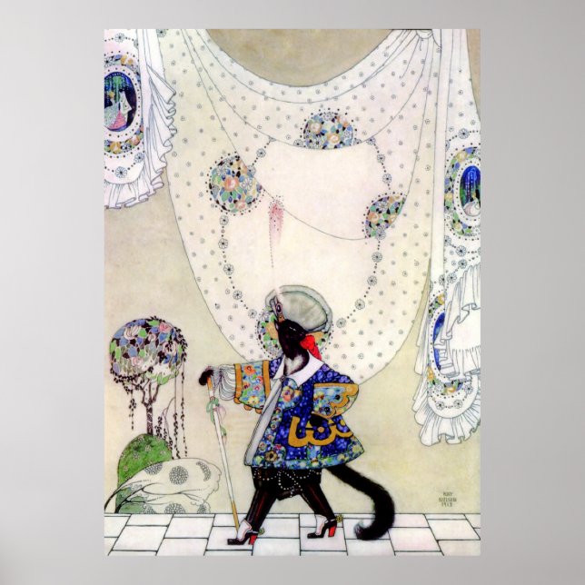 Kay Nielsens Puss in Boots Poster (Vorne)