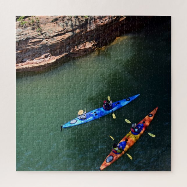 Kayak Adventure - 20x20 - 676 Stk. Puzzle (Vertikal)