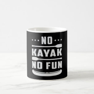 Kayak Canoeing Kayaking Canoe Paddle Funny Geschen Kaffeetasse