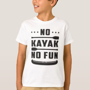 Kayak Canoeing Kayaking Kanu Paddle Geschenk Idee T-Shirt