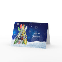 Kayak Christmas Tree