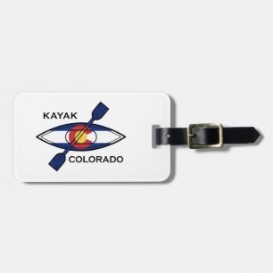 Kayak Colorado Flag Gepäckanhänger