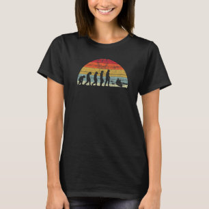 Kayak Evolution Evolution von Man Kanu Canoeing & T-Shirt