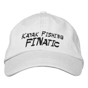Kayak Fishing Fanatic Bestickte Kappe