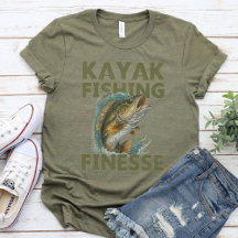 Kayak Fishing Finesse Kayaking Lover Bass Fischen