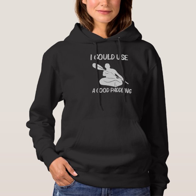Kayak For Men Women Kayak Boat Kayaking Hoodie (Vorderseite)