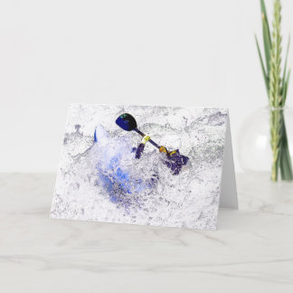 Kayak Grueting Card Karte