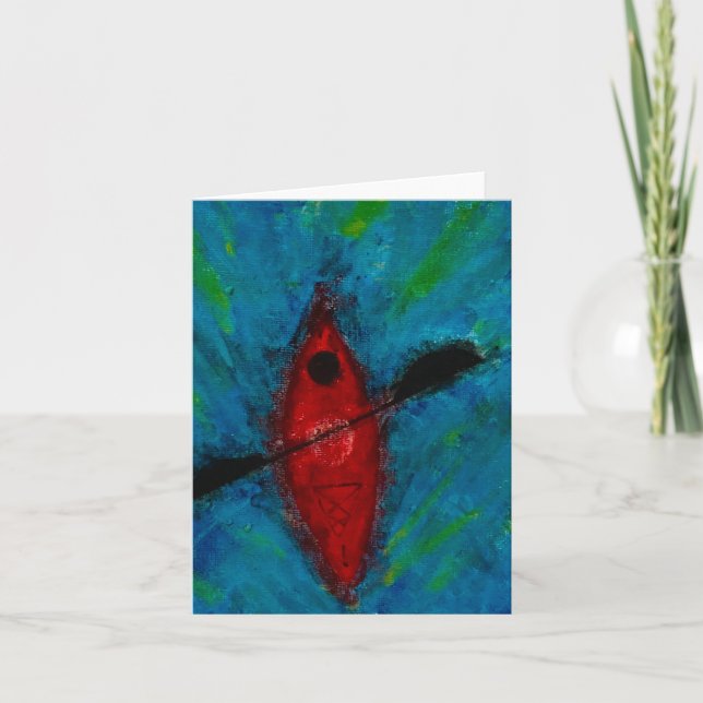 Kayak Karte (Vorderseite)