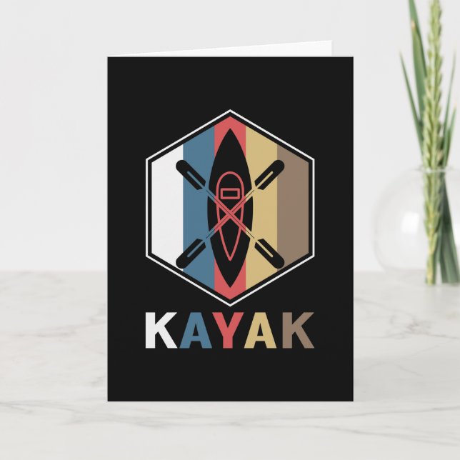 Kayak Karte (Vorderseite)