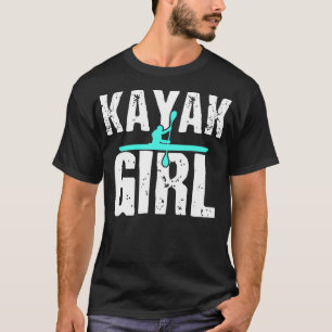 Kayak Kayaking Bootspende Wasserrutsche T-Shirt