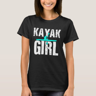 Kayak Kayaking Bootspende Wasserrutsche T-Shirt