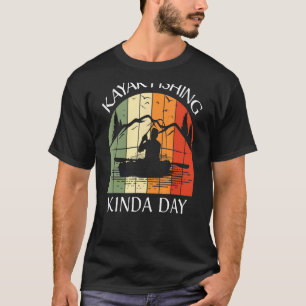 Kayak Kayaking Fischen Boot Sommer Kleidung Gra T-Shirt