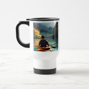 Kayak mehr, weniger beunruhigt Kayaking Angebot Reisebecher