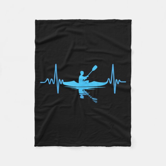 Kayak Novelty For Men Women Kayaker Kayaking Kayak Fleecedecke (Vorderseite)