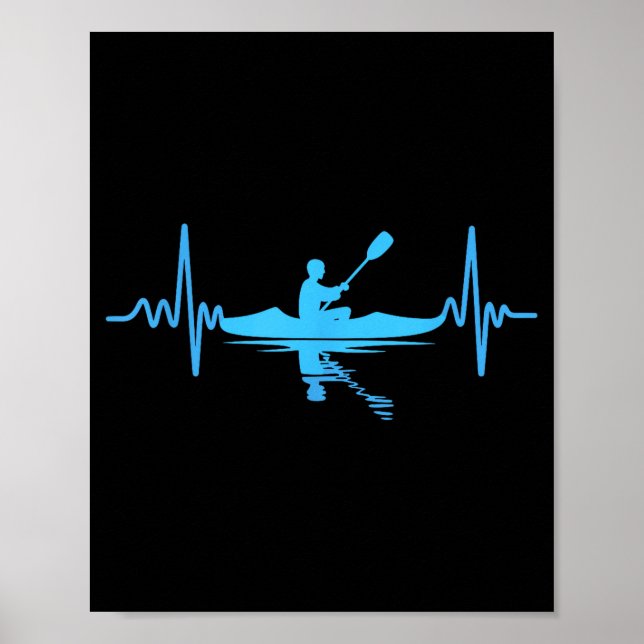 Kayak Novelty For Men Women Kayaker Kayaking Kayak Poster (Vorne)