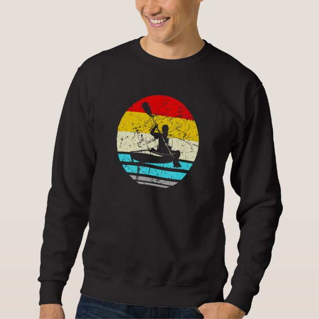 Kayak Paddling Kayakers Sweatshirt (Vorderseite)